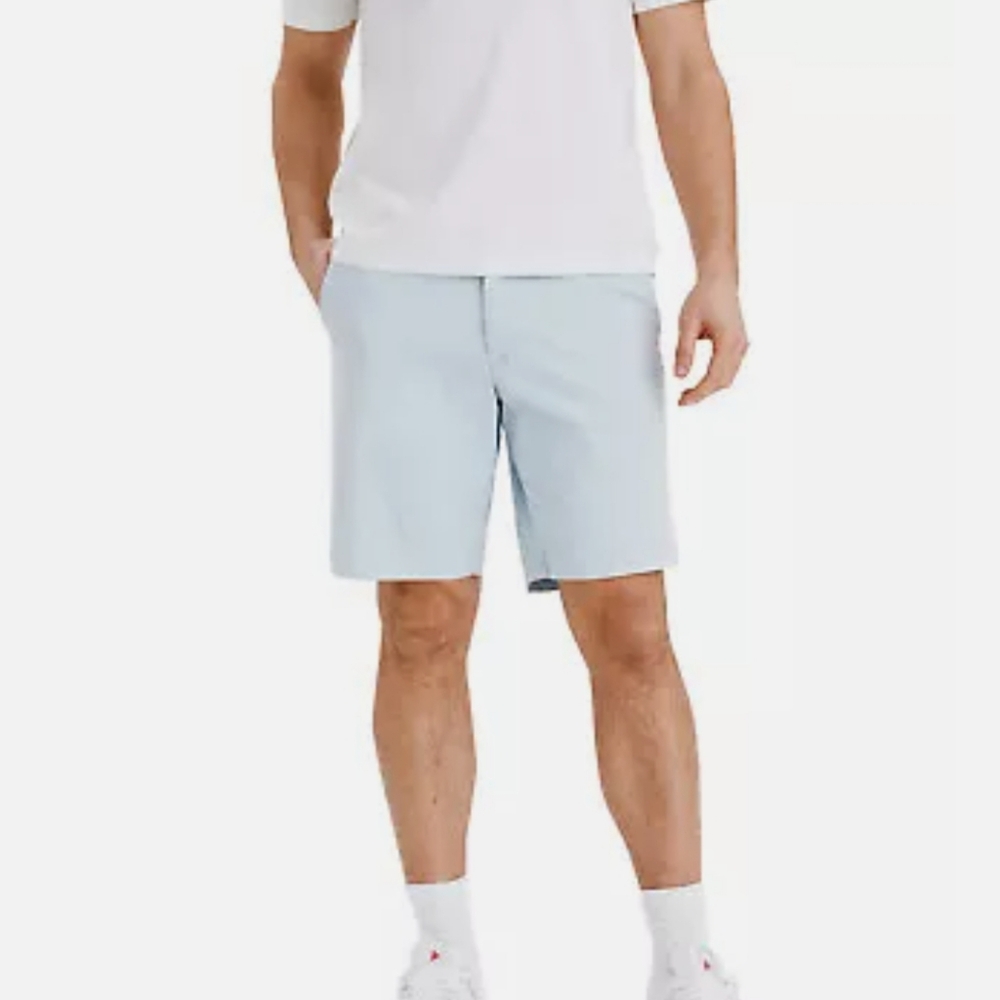 AMERICAN EAGLE Men's Light Blue Chino Cotton Shorts Size‎ 36 NWT Classic Fit